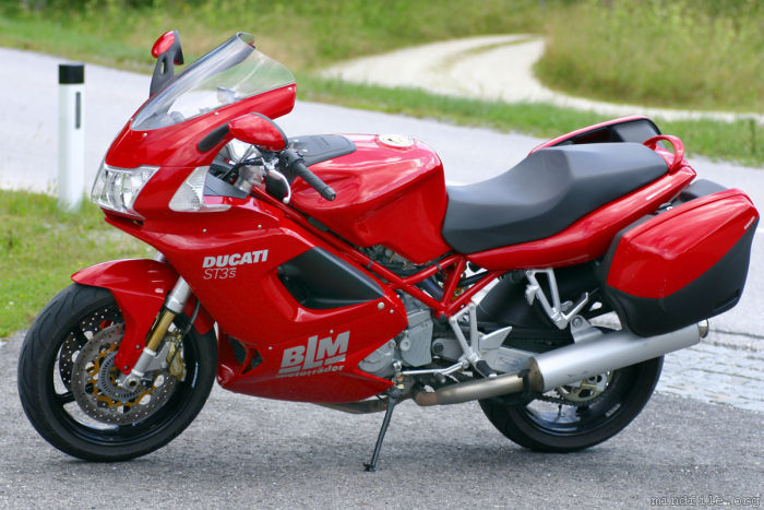 Ducati ST3s ABS mit original Ducati Seitenkoffern